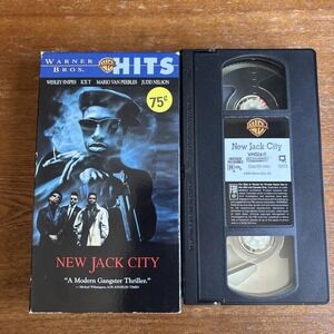 New Jack City VHS‎ 1991 Warner Home Video Wesley Snipes Gangster Thriller